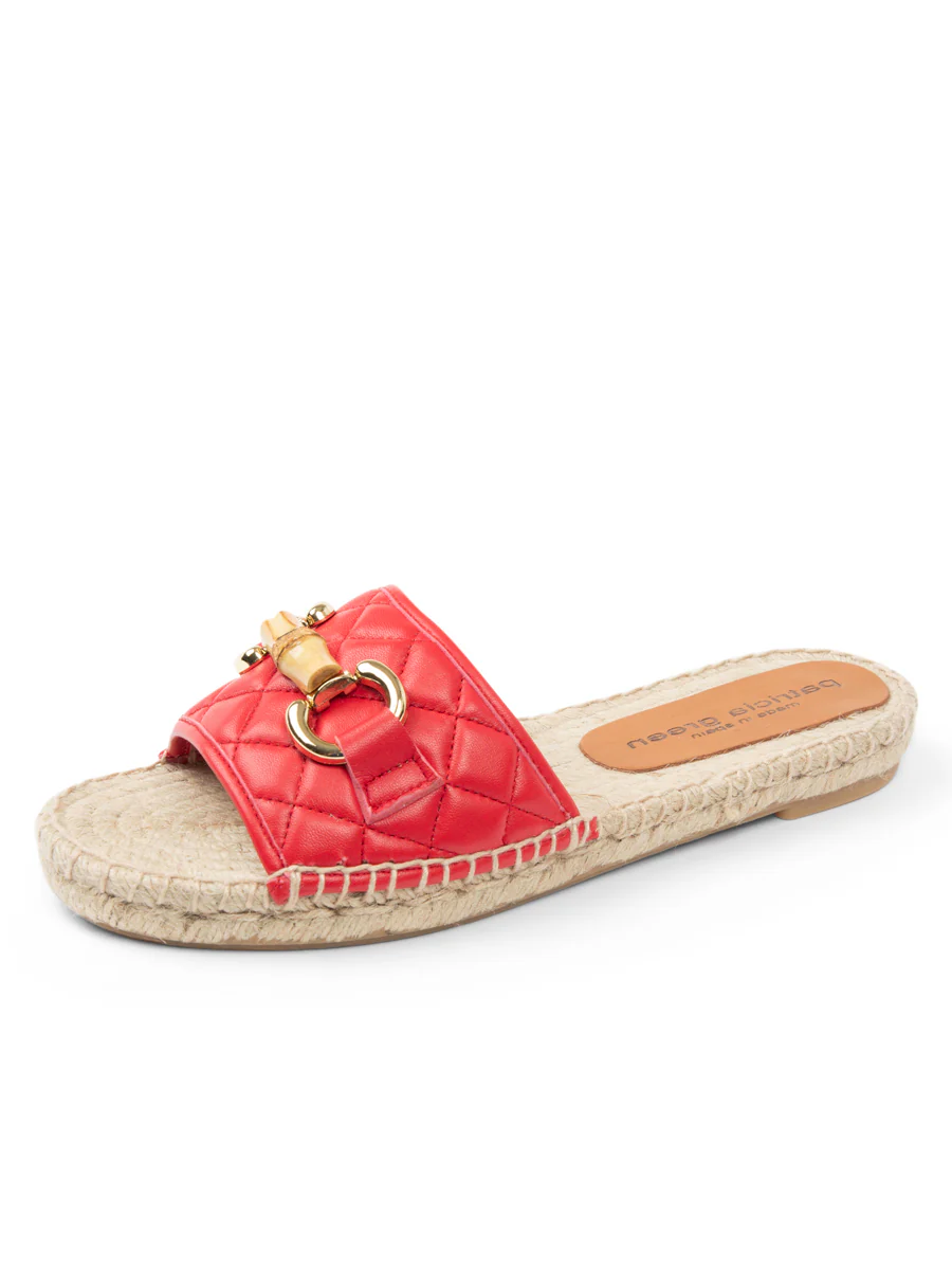 Patricia Green - Veronica Quilted Flat Espadrille
