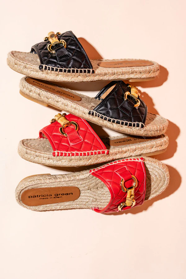 Patricia Green - Veronica Quilted Flat Espadrille