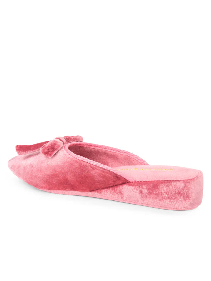 Patricia Green - Bardot Velvet Slip-On Slipper