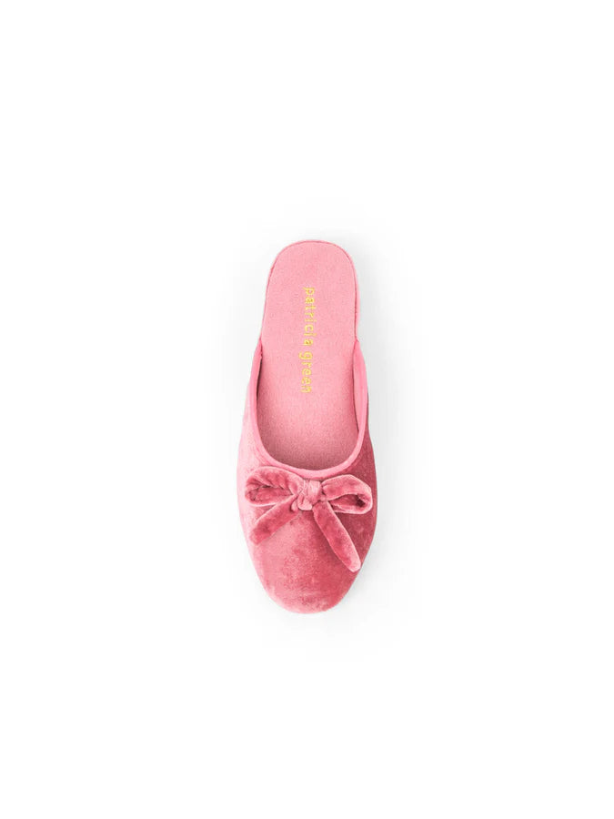 Patricia Green - Bardot Velvet Slip-On Slipper