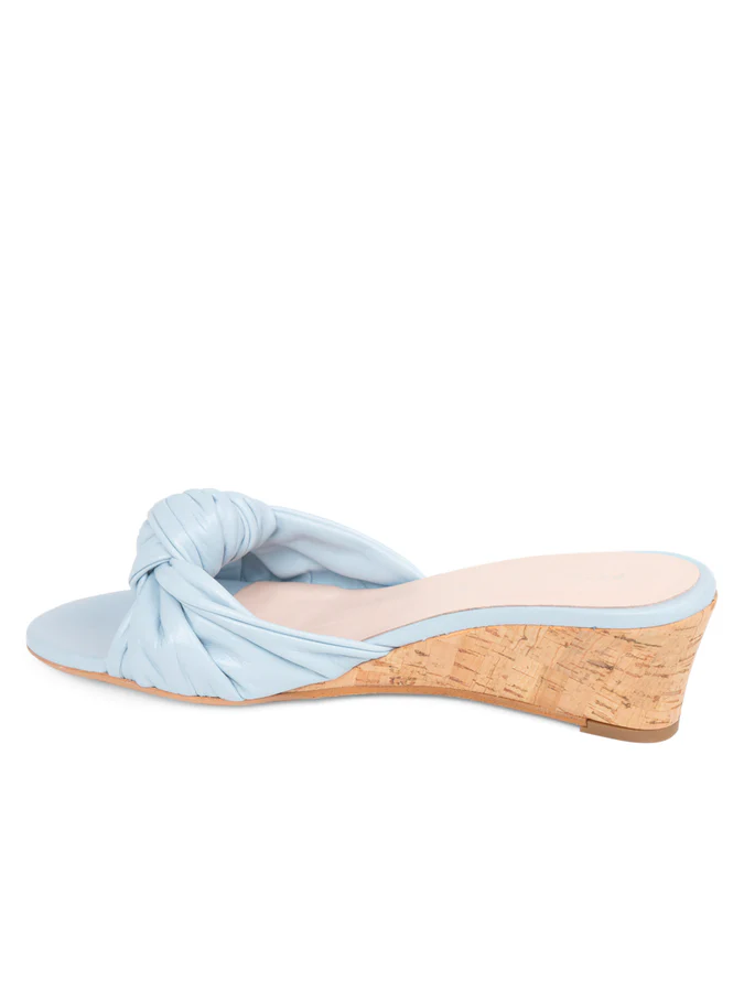 Patricia Green - Savannah Knotted Bow Cork Wedge