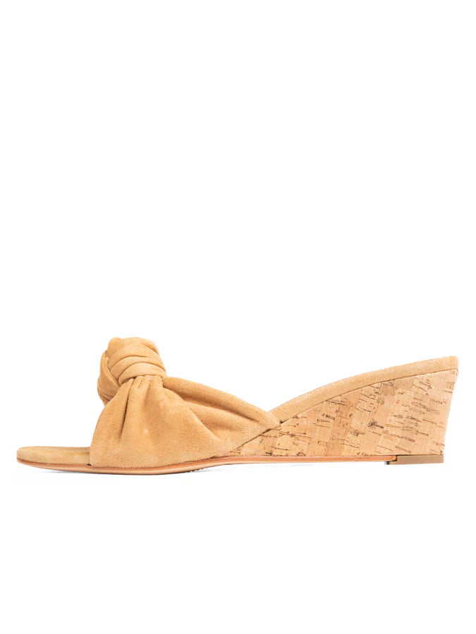 Patricia Green - Savannah Knotted Bow Cork Wedge