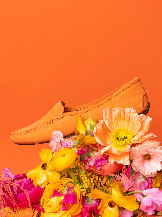 Patricia Green - Jillian Driving Moccasin in Suede