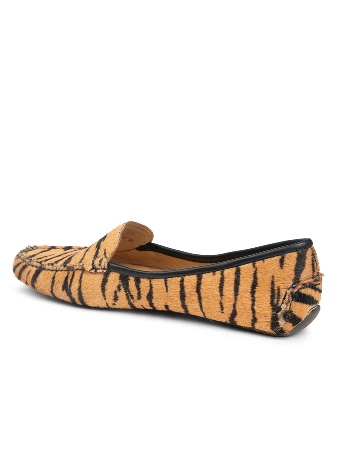 Patricia Green - Jillian Driving Moccasin in Haircalf