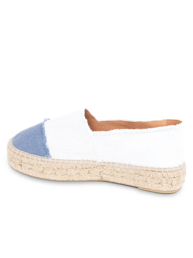 PATRICIA GREEN - MAUI - SIZE 8 - WHITE/DENIM