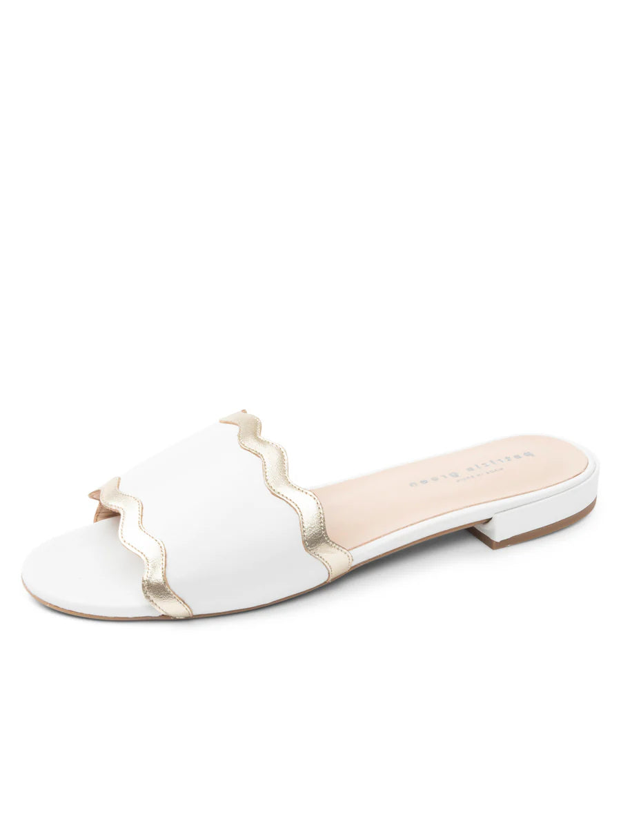 Patricia Green - Emma Scalloped Flat Sandal