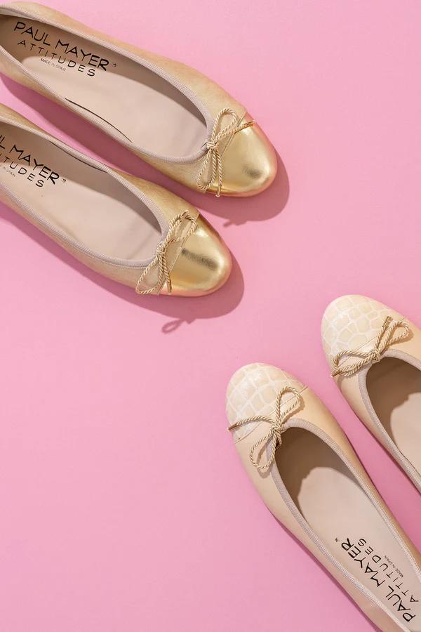 PAUL MAYER - BEST BALLET FLAT WITH LEATHER SOLE