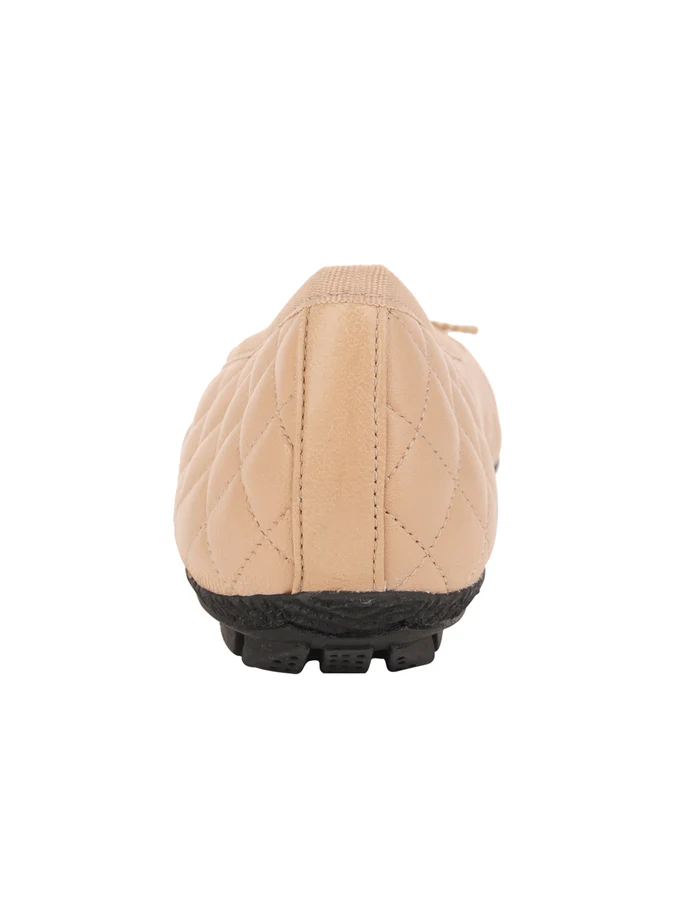 PAUL MAYER - COZY QUILTED LEATHER BALLET FLAT