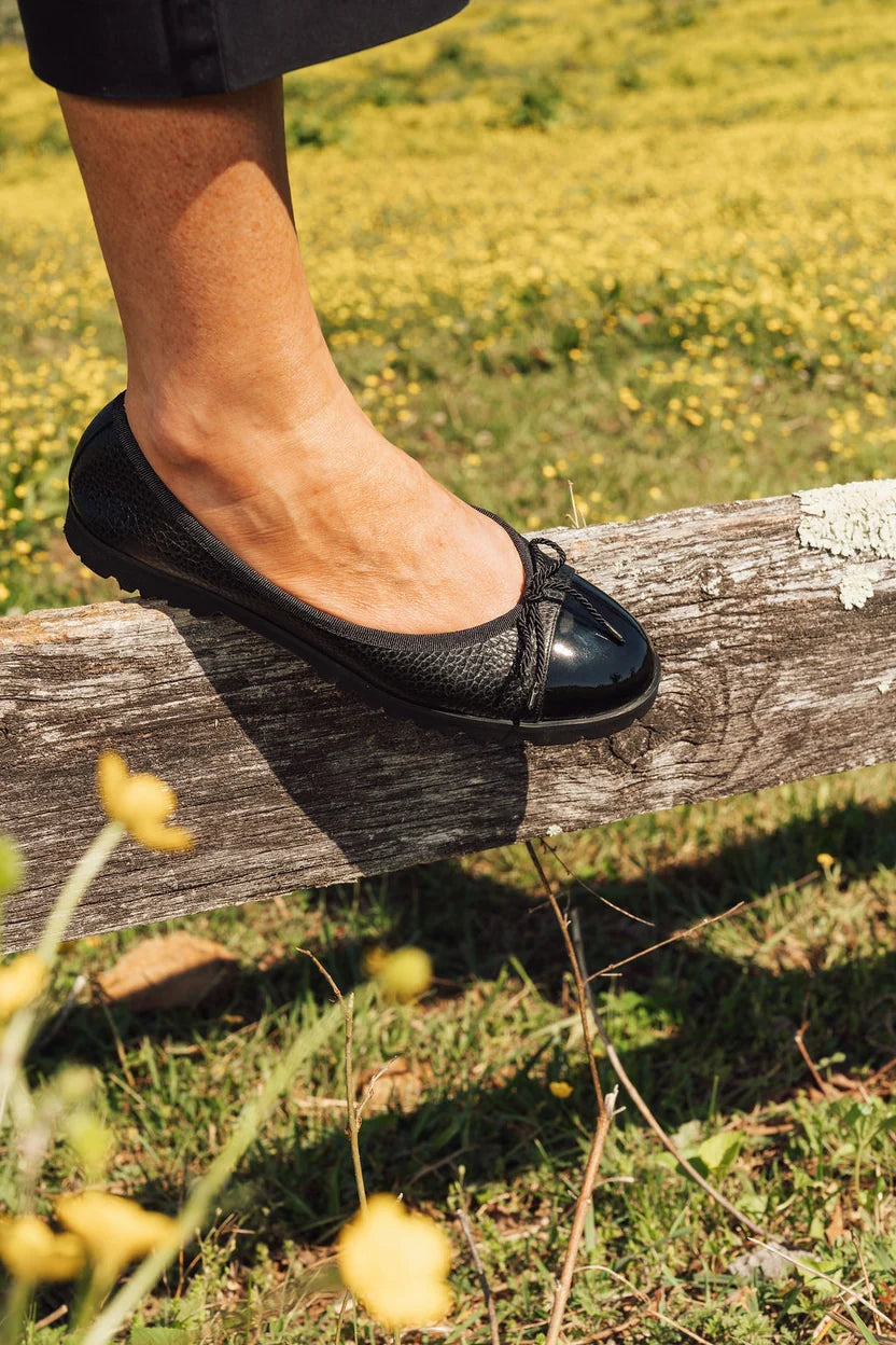 PAUL MAYER - BEST LUG SOLE BALLET ( BLACK SOLE )
