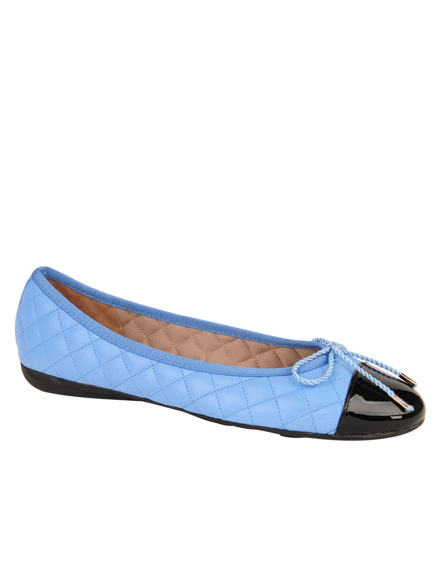 PAUL MAYER - BEST QUILTED LEATHER BALLET FLAT