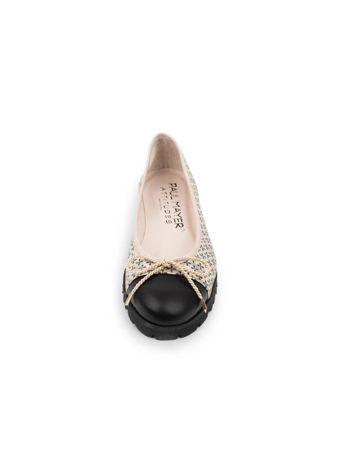 PAUL MAYER - BRAVO EMBOSSED LUG SOLE BALLET