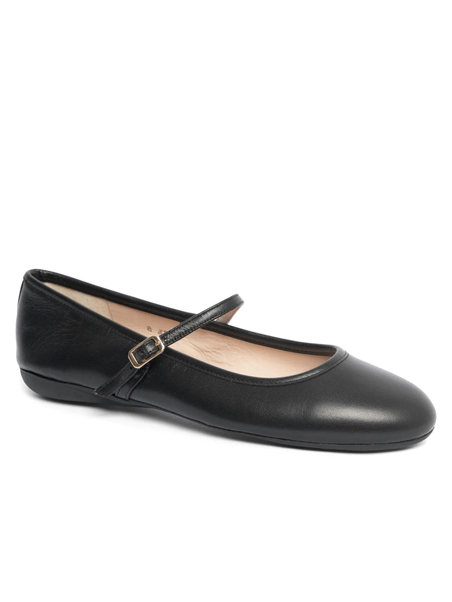 PAUL MAYER - BEST MARY JANE BALLET FLAT WITH RUBBER SOLE