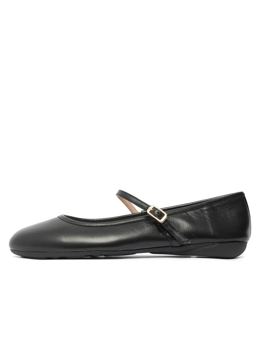 PAUL MAYER - BEST MARY JANE BALLET FLAT WITH RUBBER SOLE