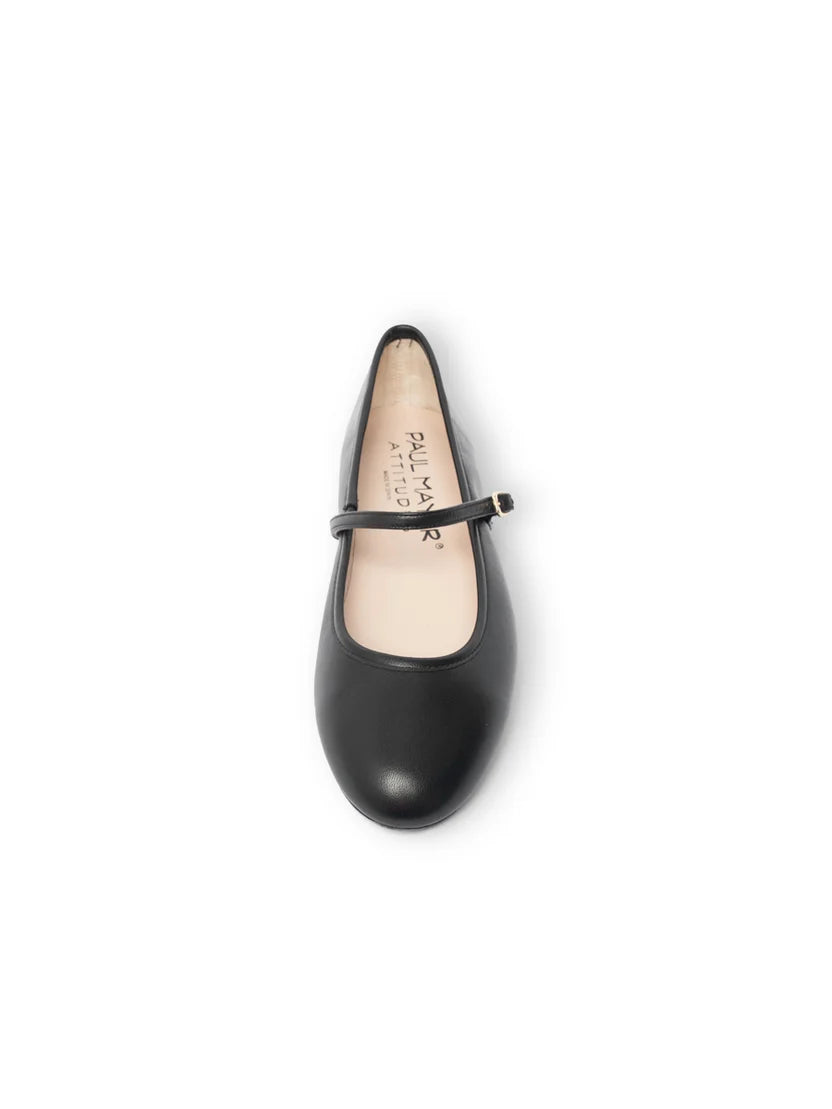 PAUL MAYER - BEST MARY JANE BALLET FLAT WITH RUBBER SOLE
