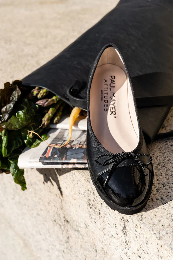 PAUL MAYER - BRAVO LUG SOLE BALLET (BLACK SOLE)