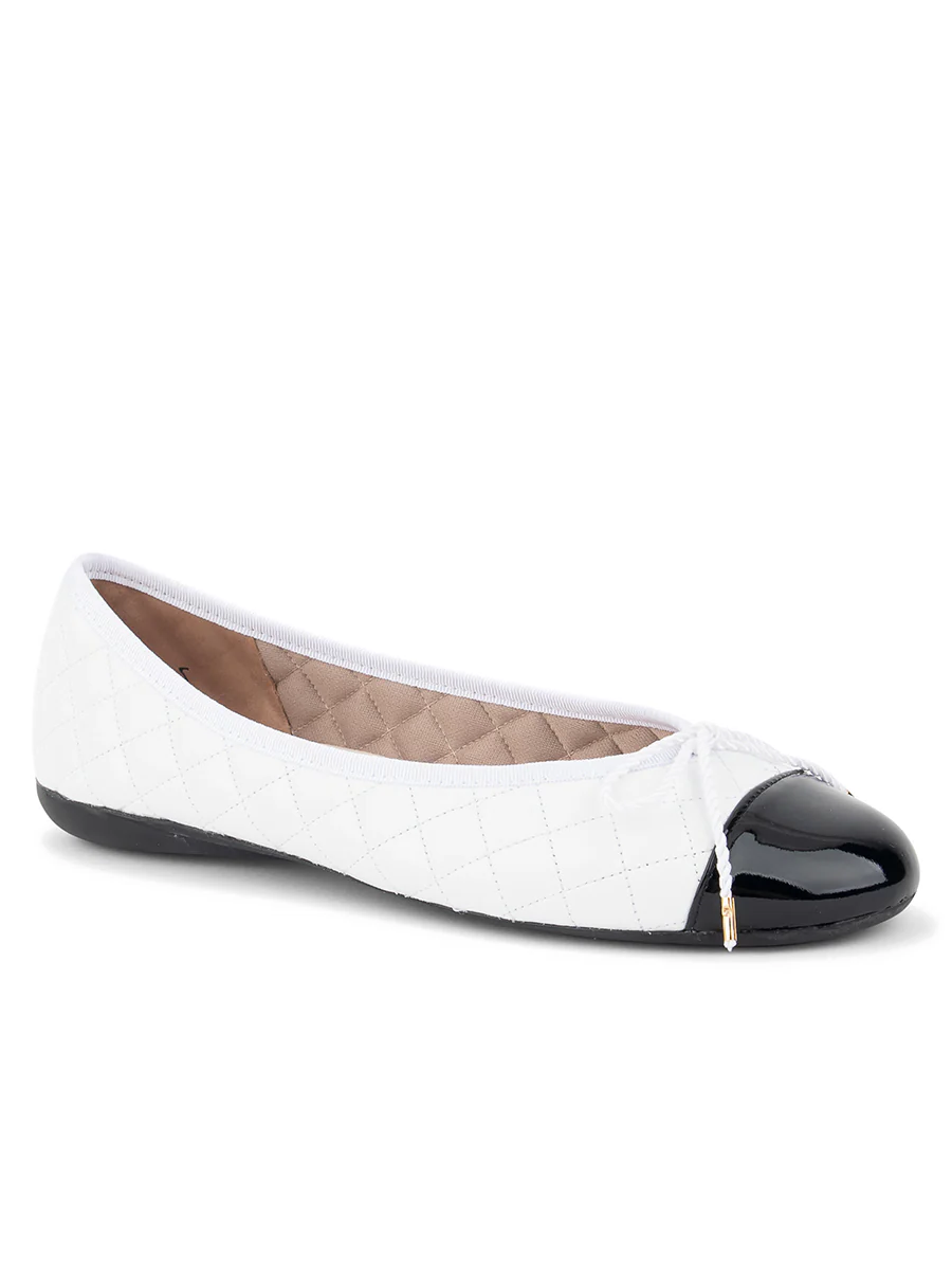 PAUL MAYER - BEST QUILTED LEATHER BALLET FLAT