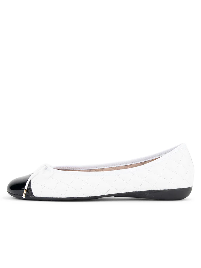 PAUL MAYER - BEST QUILTED LEATHER BALLET FLAT