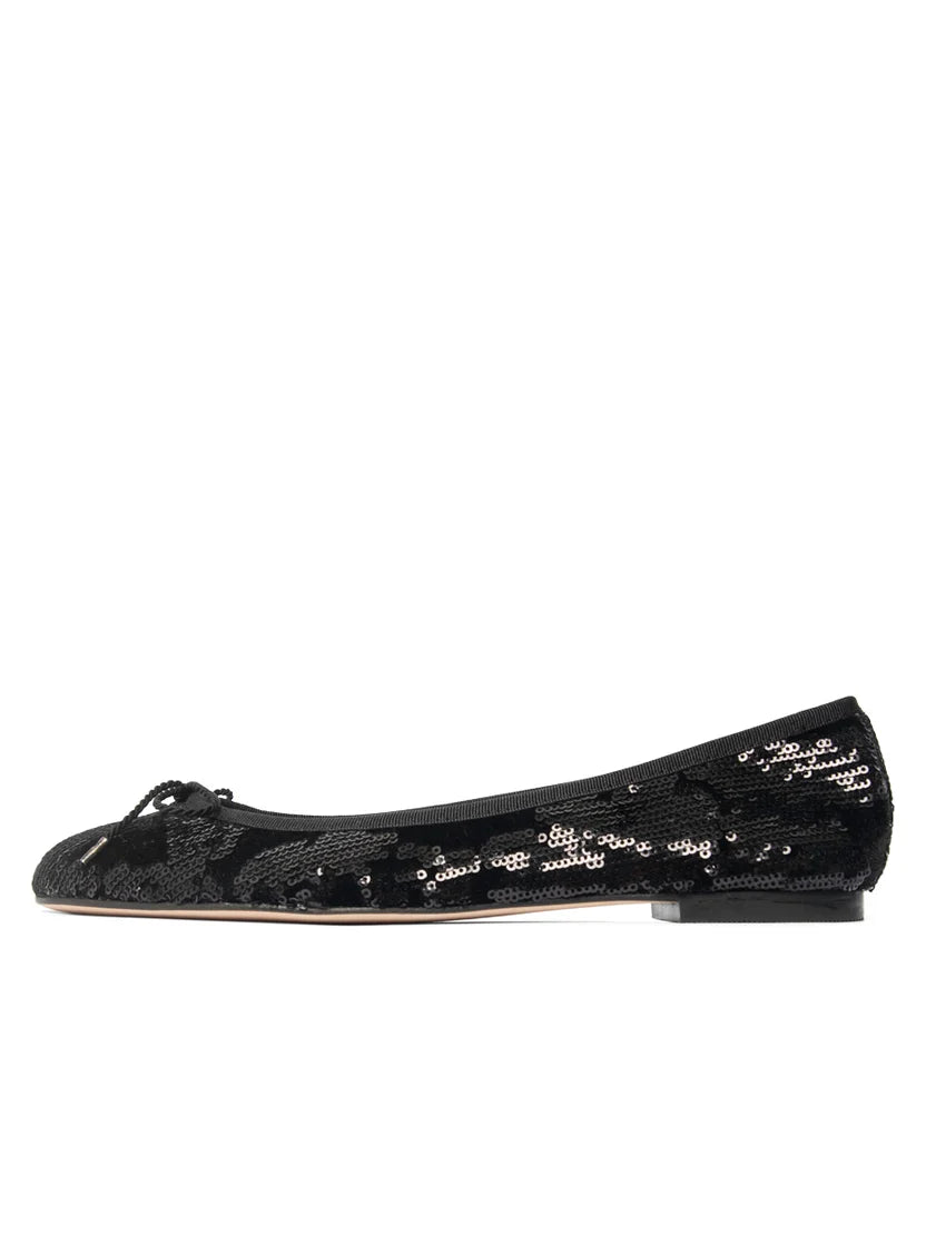 PAUL MAYER - LUXE SEQUIN BALLET FLAT