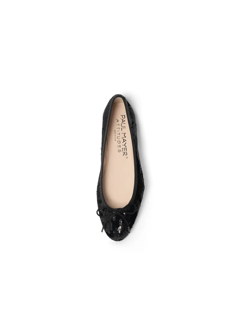 PAUL MAYER - LUXE SEQUIN BALLET FLAT