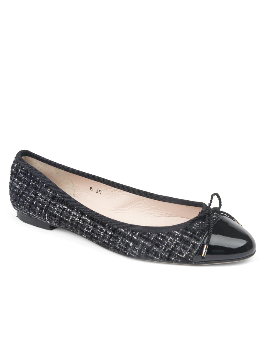 PAUL MAYER - LUXE TWEED BALLET FLAT