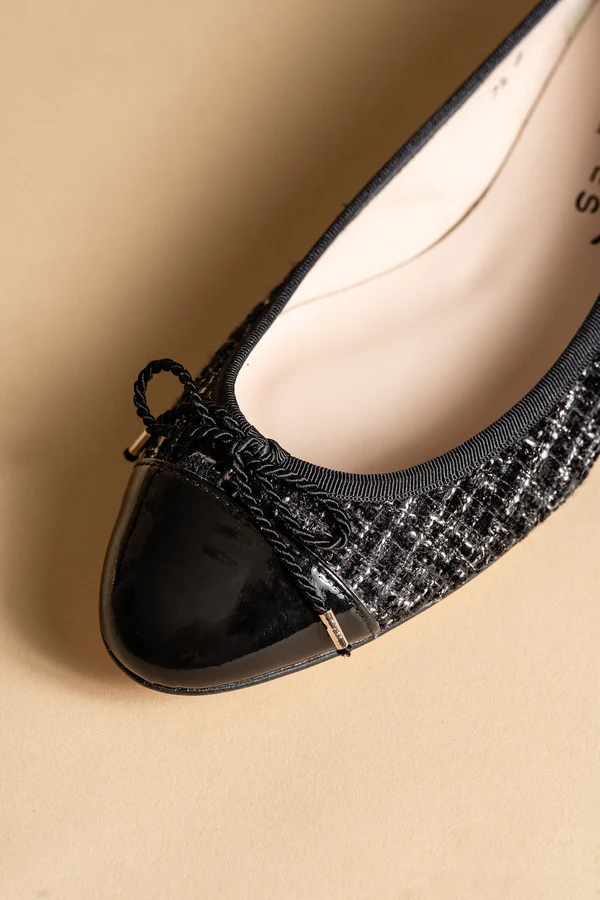 PAUL MAYER - LUXE TWEED BALLET FLAT