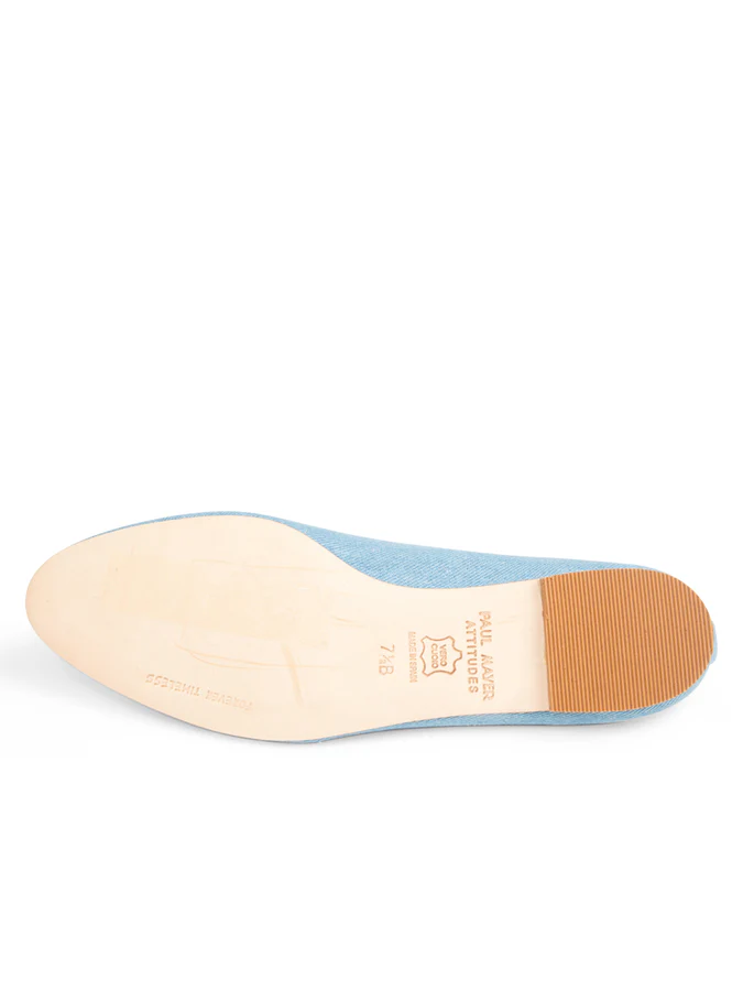 PAUL MAYER - LUXE DENIM BALLET FLAT