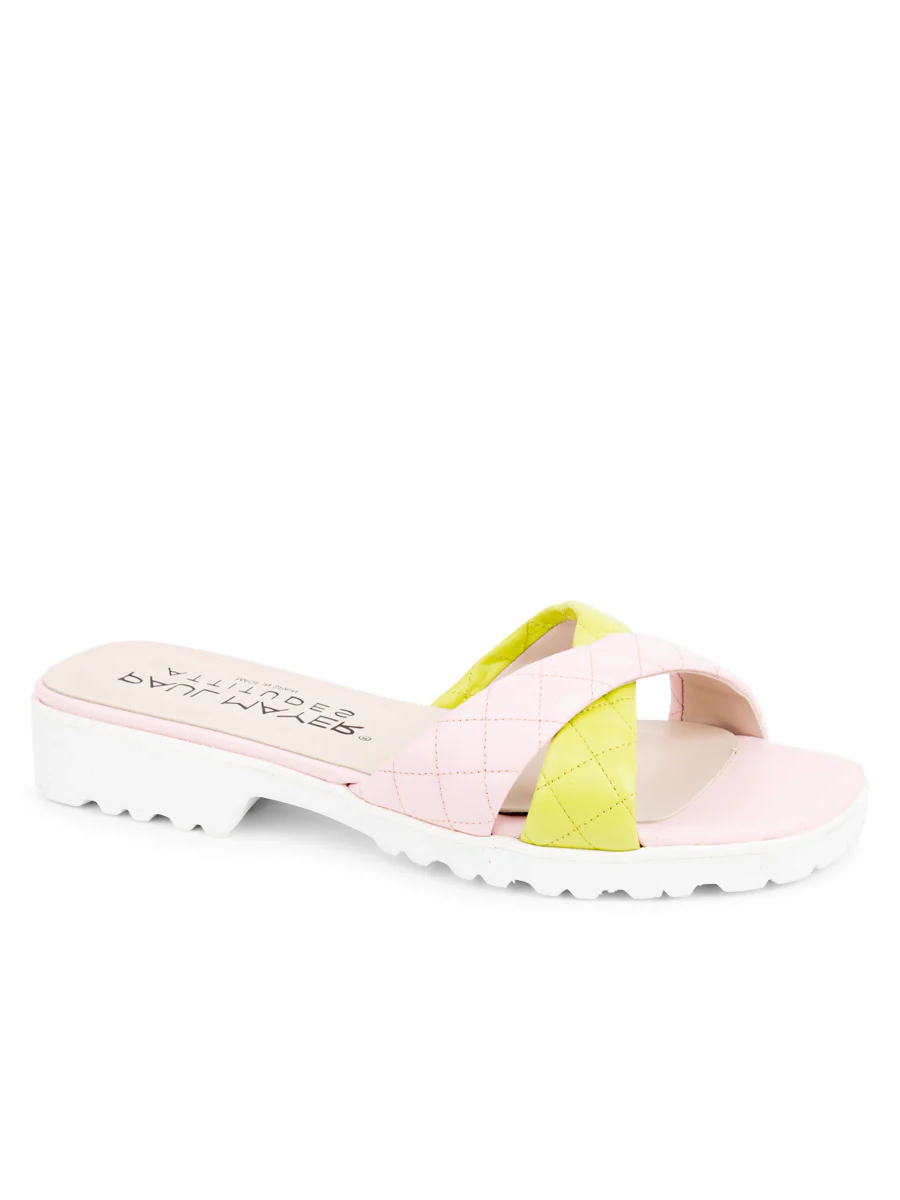 PAUL MAYER - POP CRISS-CROSS LUG SOLE SANDAL