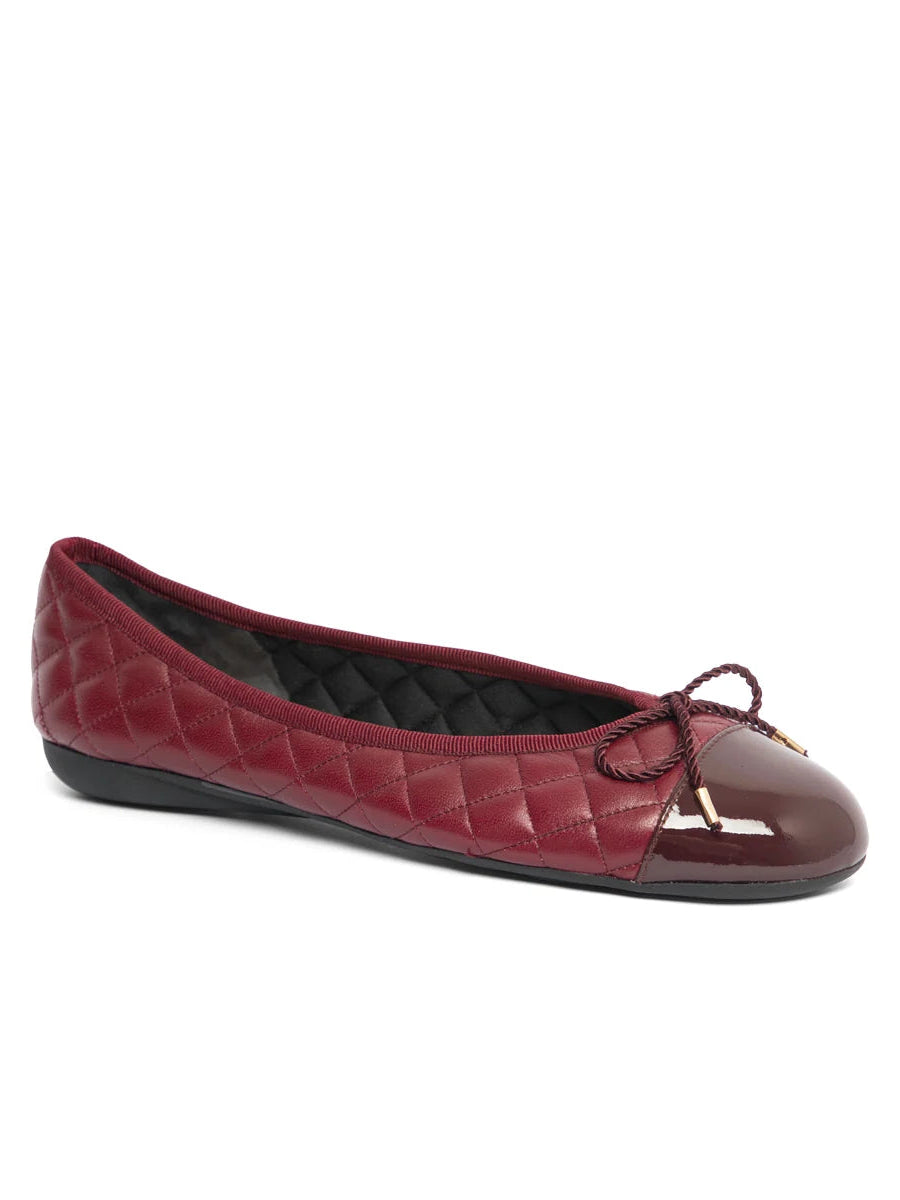 PAUL MAYER - BEST QUILTED LEATHER BALLET FLAT
