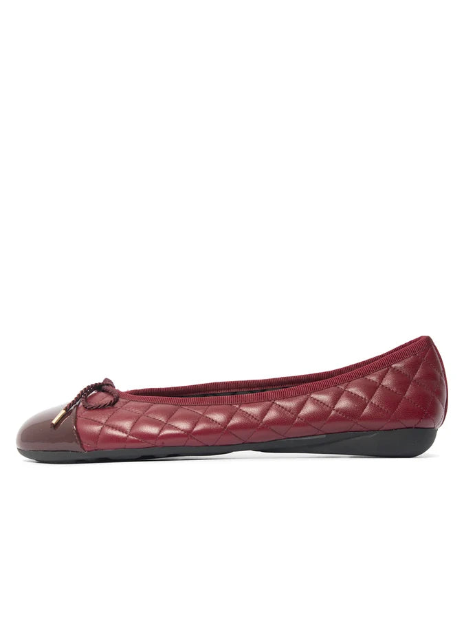 PAUL MAYER - BEST QUILTED LEATHER BALLET FLAT