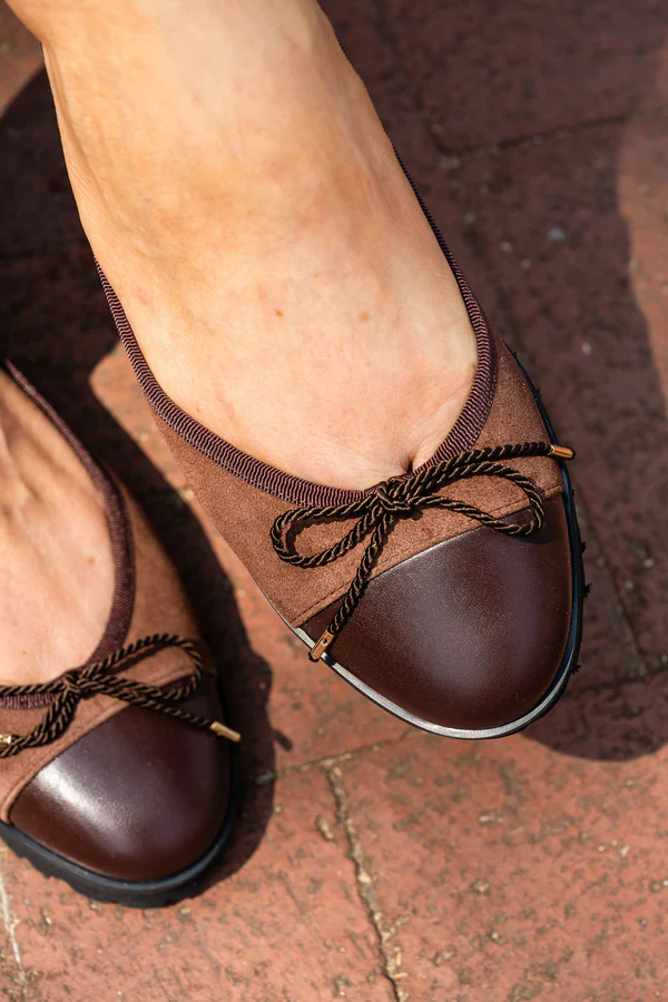 PAUL MAYER - BRAVO LUG SOLE SUEDE BALLET