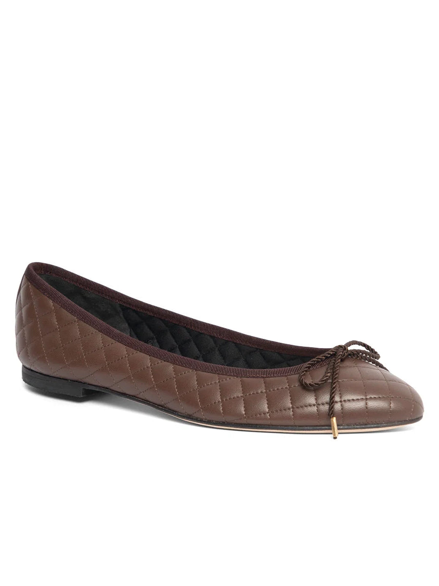 PAUL MAYER - LIDO QUILTED LEATHER BALLET FLAT