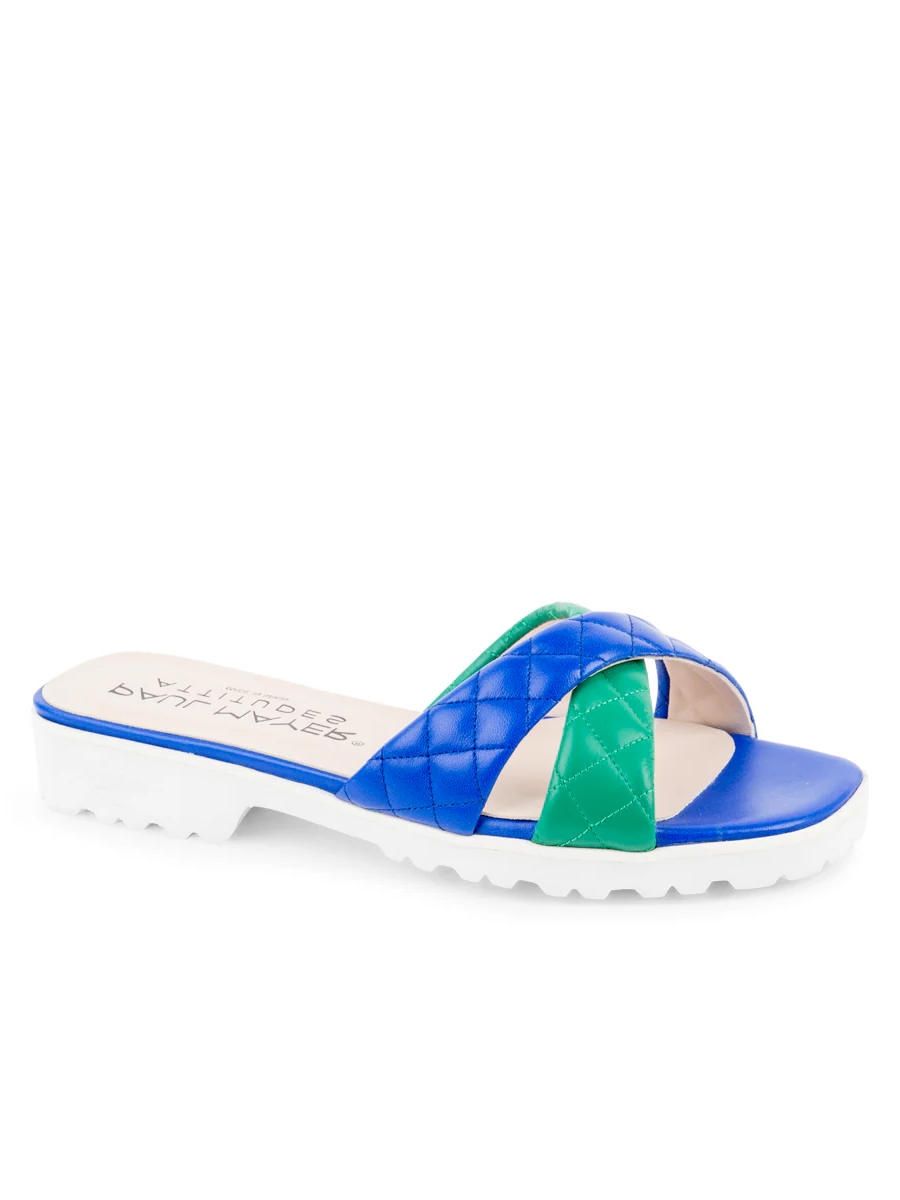 PAUL MAYER - POP CRISS-CROSS LUG SOLE SANDAL