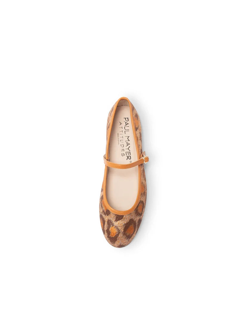 PAUL MAYER - BEST MARY JANE BALLET FLAT WITH LEATHER SOLE