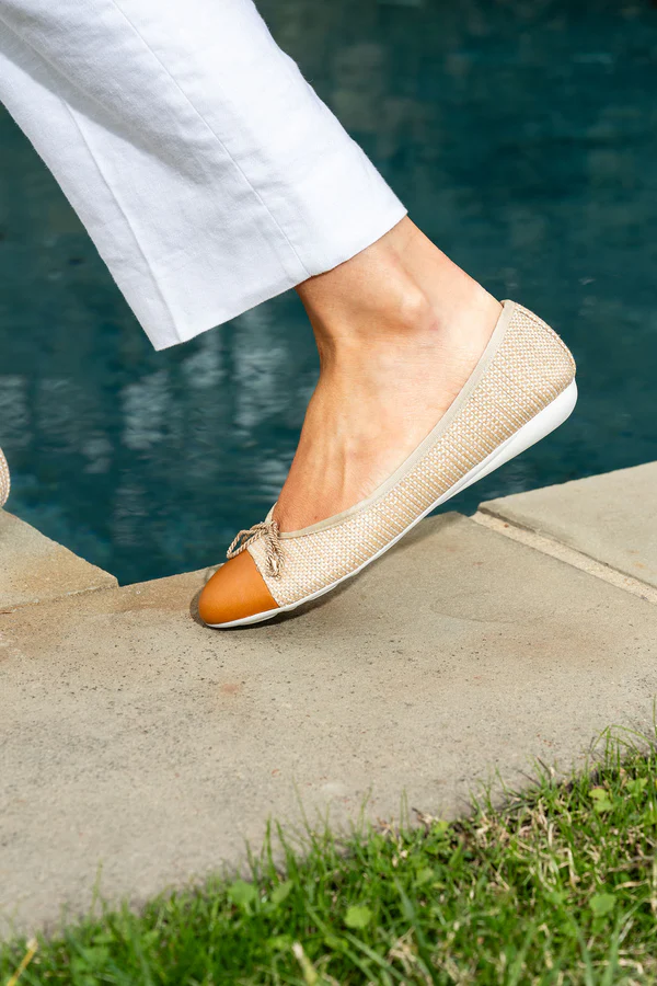 PAUL MAYER - BEST RAFFIA BALLET FLAT