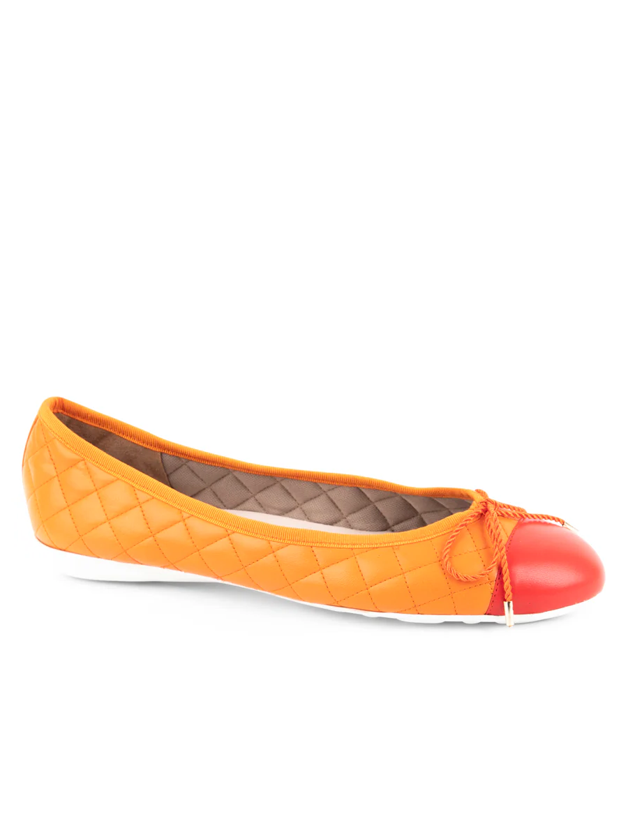 PAUL MAYER - BEST QUILTED LEATHER BALLET FLAT