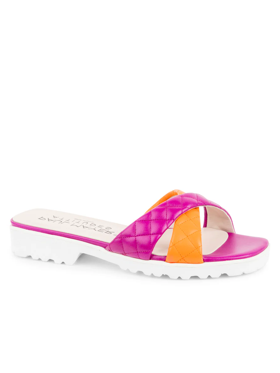 PAUL MAYER - POP CRISS-CROSS LUG SOLE SANDAL