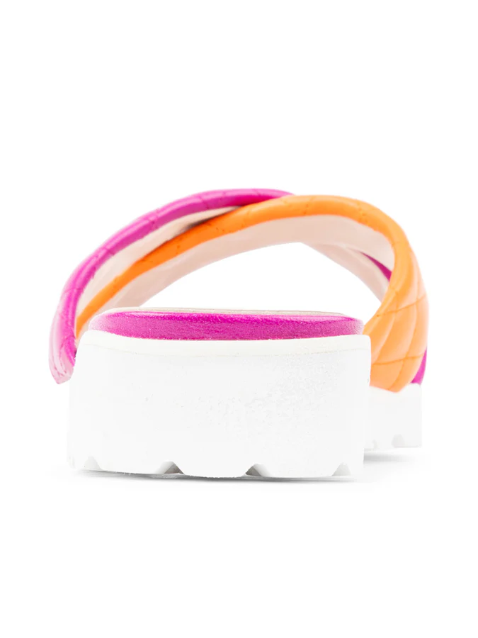PAUL MAYER - POP CRISS-CROSS LUG SOLE SANDAL