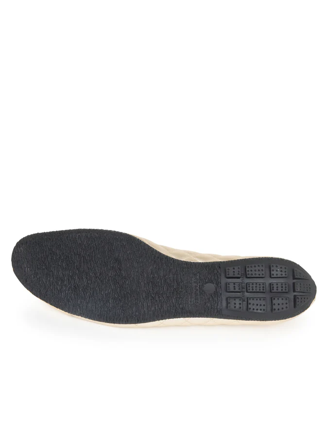 PAUL MAYER - COZY QUILTED LEATHER BALLET FLAT