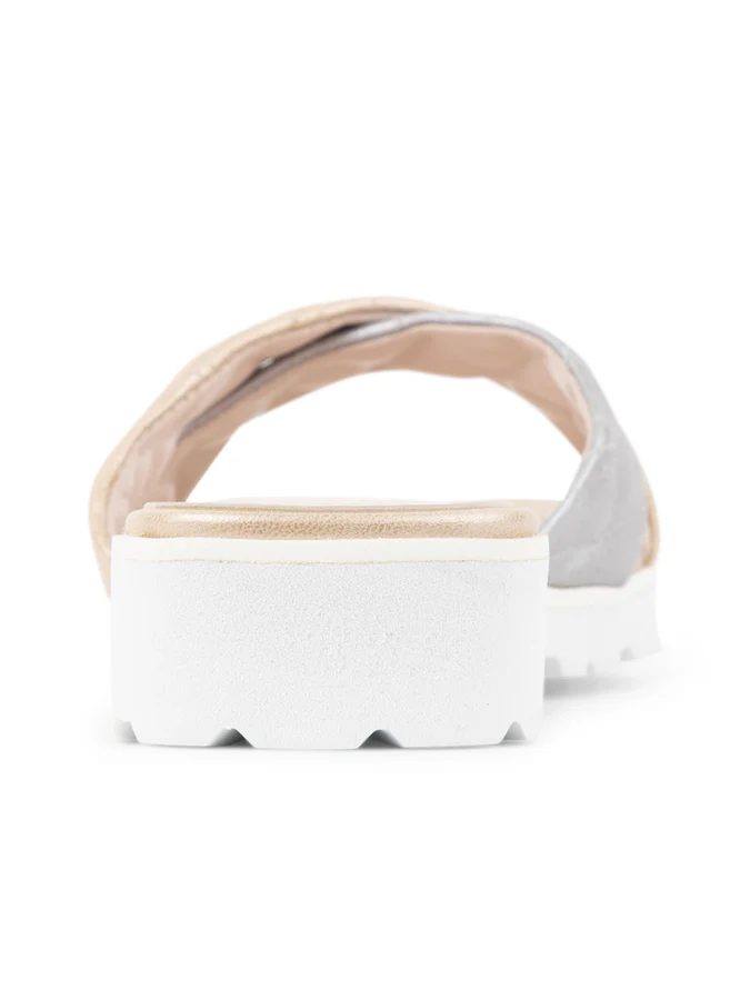 PAUL MAYER - POP CRISS-CROSS LUG SOLE SANDAL