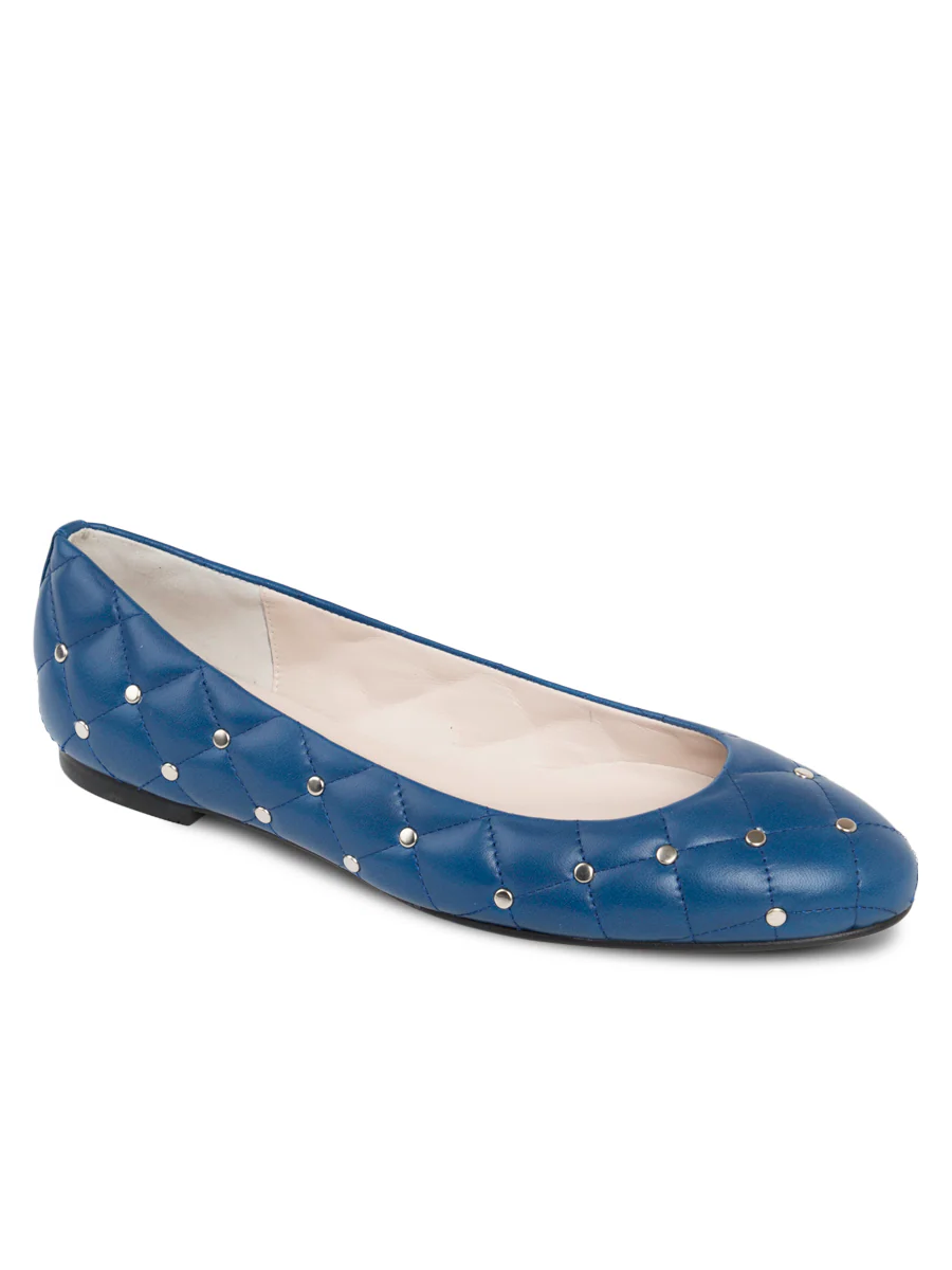 PAUL MAYER - MADISON QUILTED LEATHER BALLET FLAT