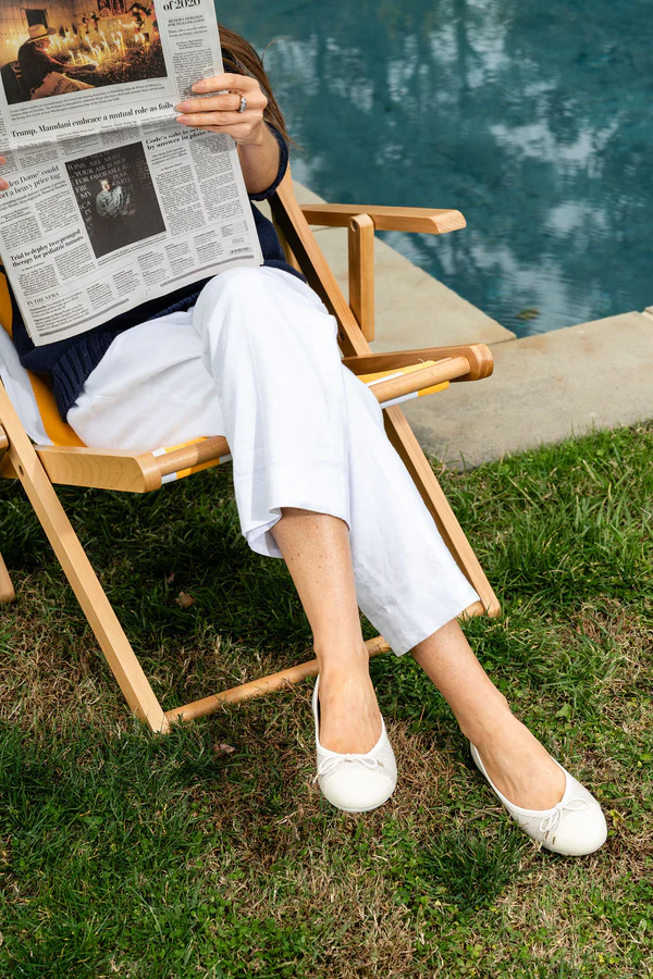PAUL MAYER - BEST RAFFIA BALLET FLAT