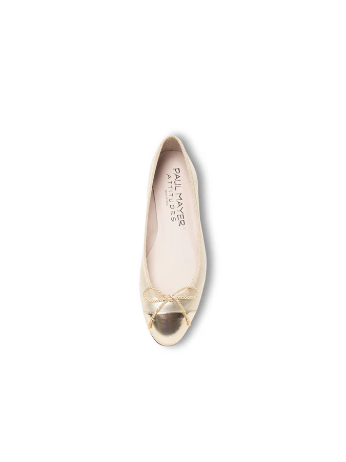 PAUL MAYER - LOVE LEATHER BALLET FLAT
