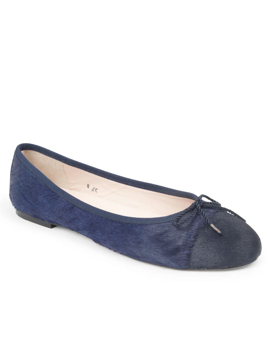 PAUL MAYER - BEST HAIRCALF BALLET FLAT WITH LEATHER SOLE