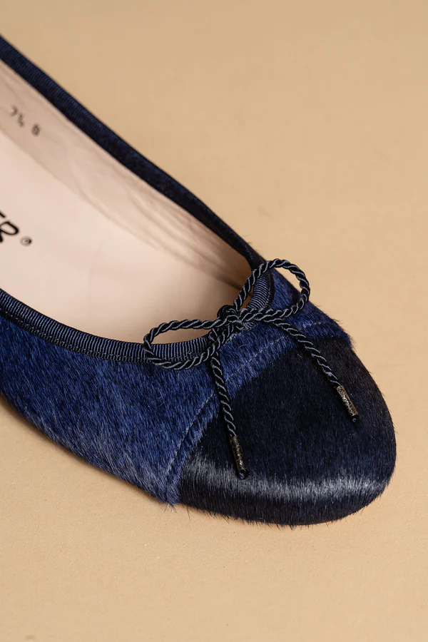 PAUL MAYER - BEST HAIRCALF BALLET FLAT WITH LEATHER SOLE