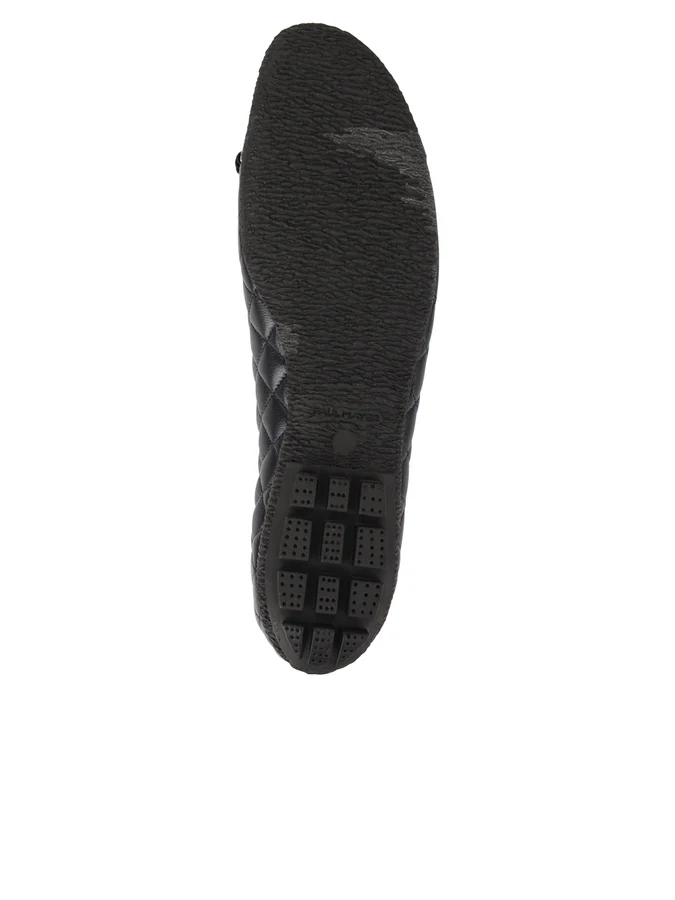 PAUL MAYER - COZY QUILTED LEATHER BALLET FLAT