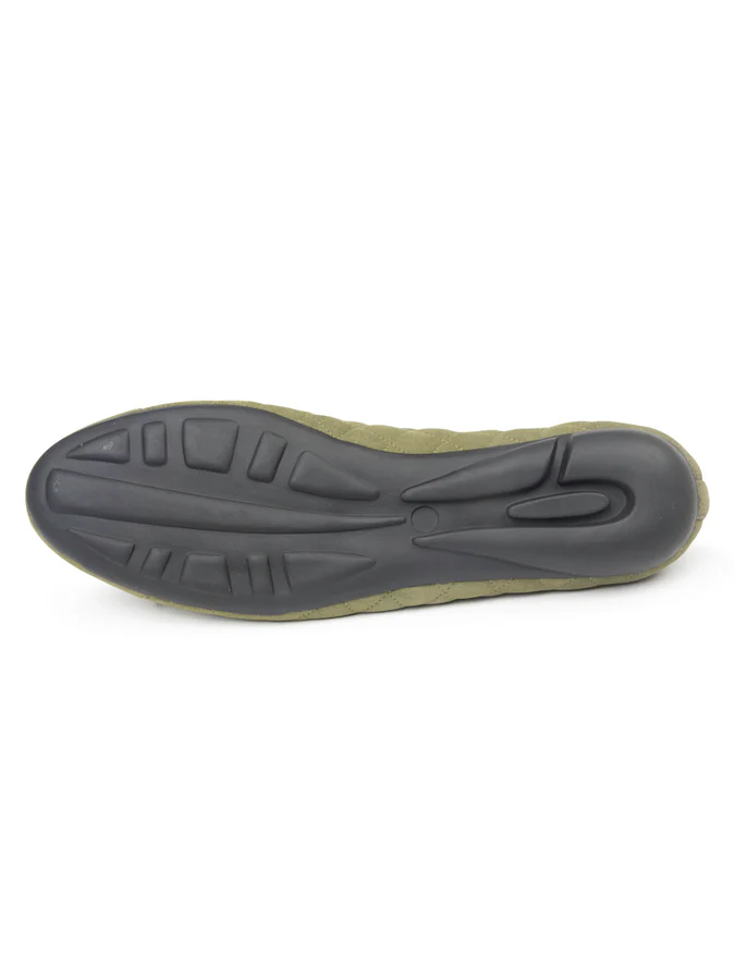 PAUL MAYER - BEST QUILTED BALLET FLAT IN SUEDE