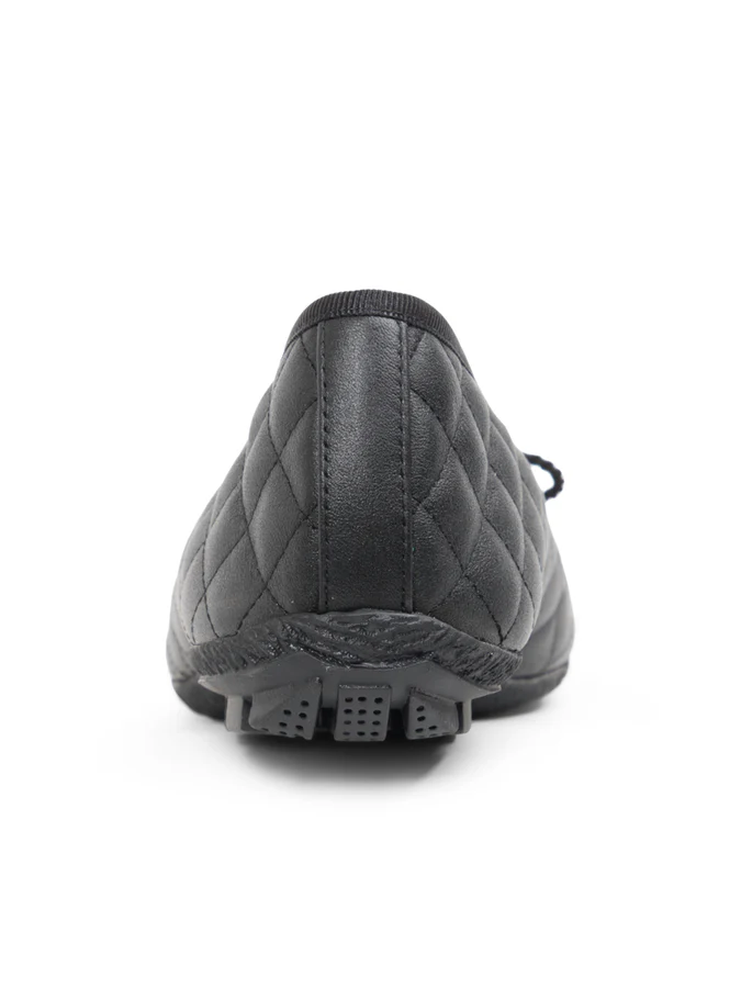 PAUL MAYER - COZY QUILTED LEATHER BALLET FLAT