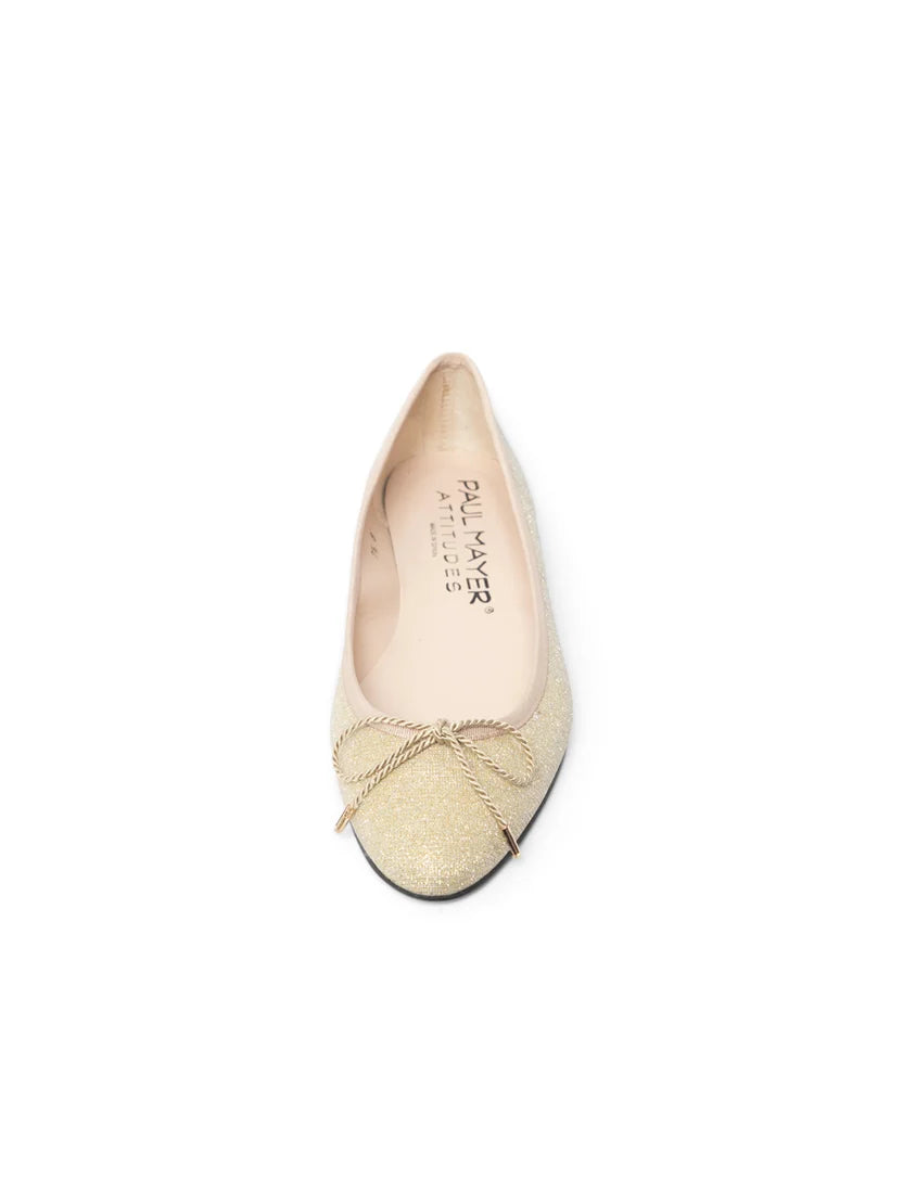 PAUL MAYER - LUXE GLITTER BALLET FLAT