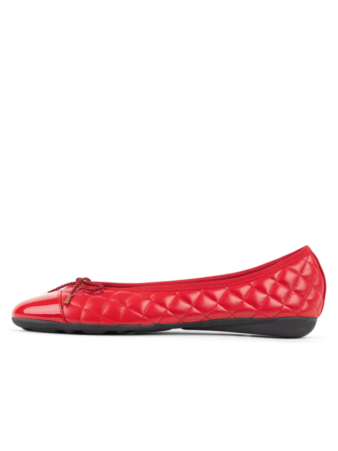 PAUL MAYER - BEST QUILTED LEATHER BALLET FLAT