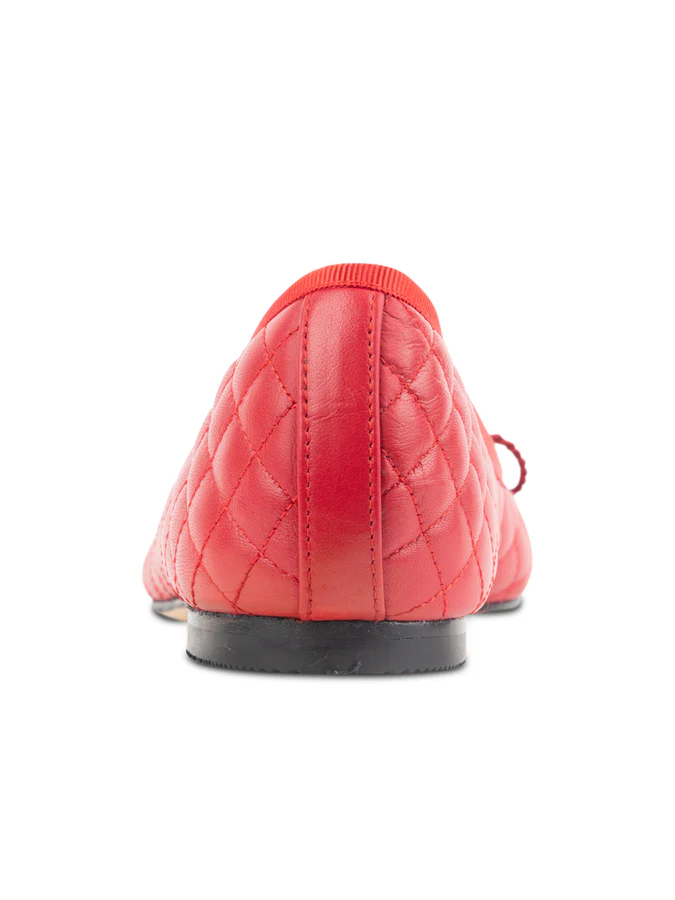 PAUL MAYER - LIDO QUILTED LEATHER BALLET FLAT